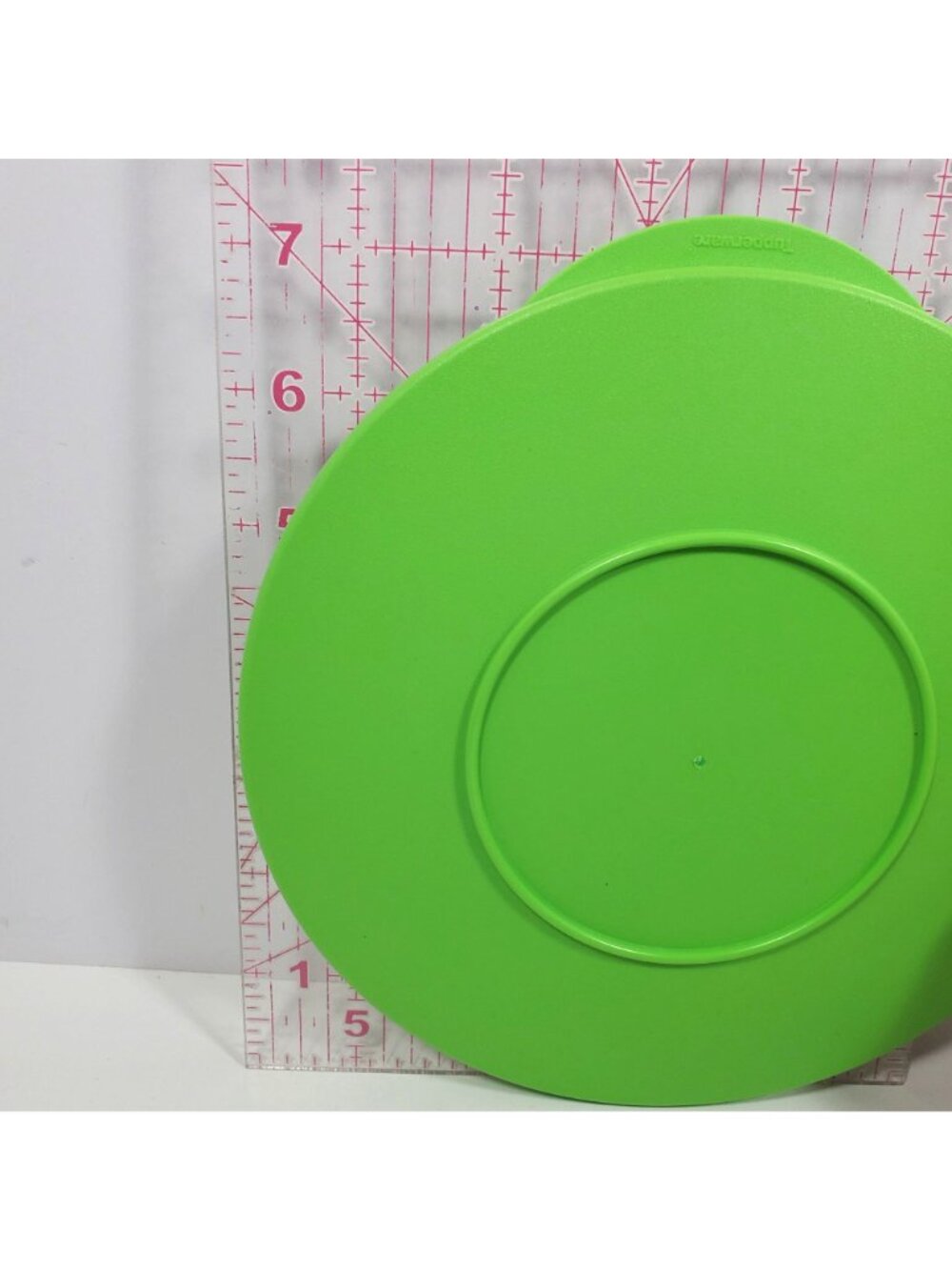 Tupperware Spring Green Replacement Seal Lid Impressions Medium Bowl 3096 B5 - Picture 4 of 10